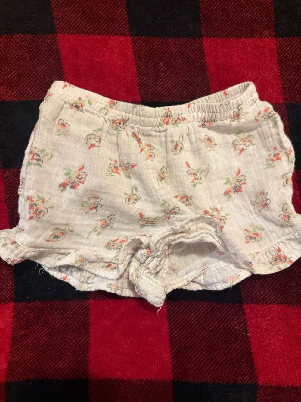 Baby Gap Floral Ruffle Bloomers Shorts Size 5 Years